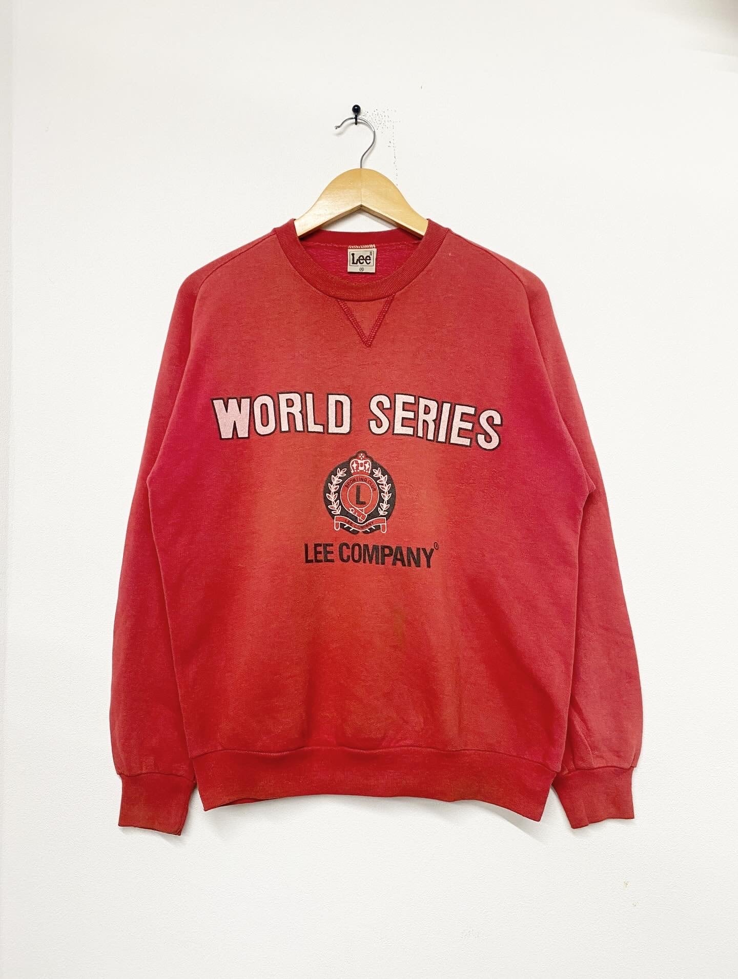 80s Lee College Logo Print Sweat Shirt/L | ACIDHOUSE Vintage＆New