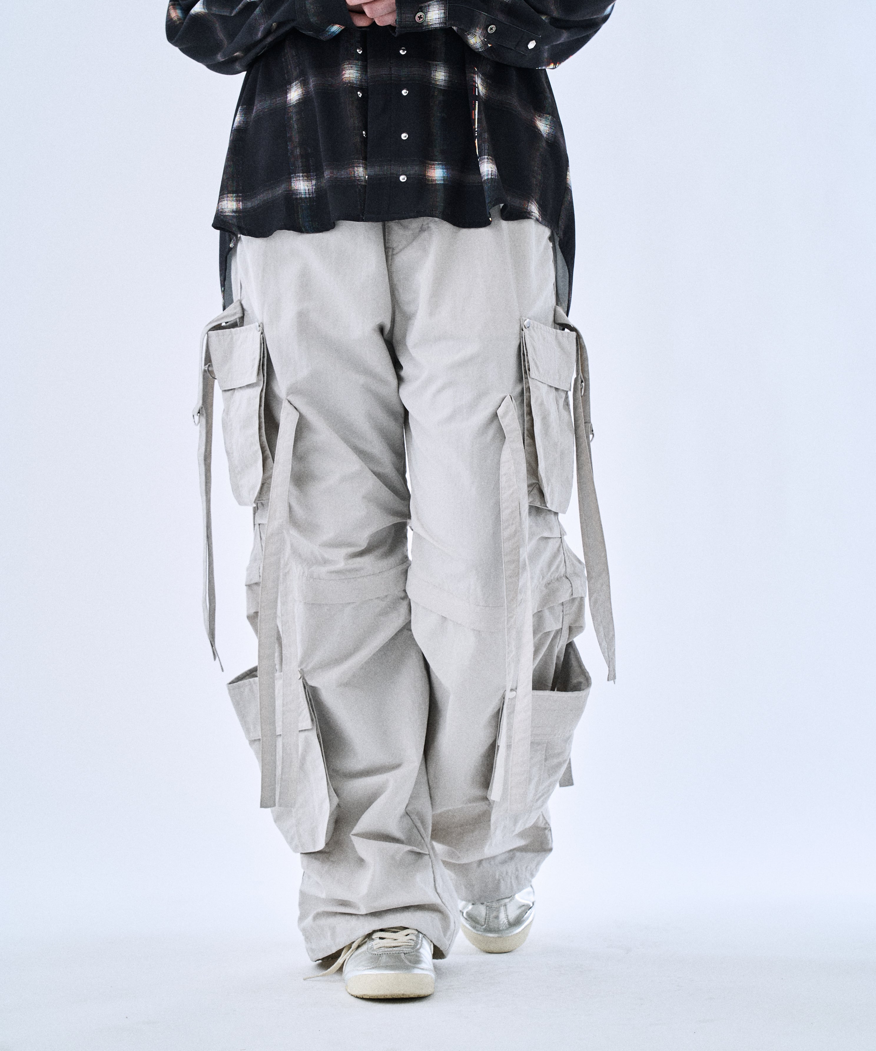 PHILTHEORY /2way Techno pant /light gray | Connecter Tokyo by