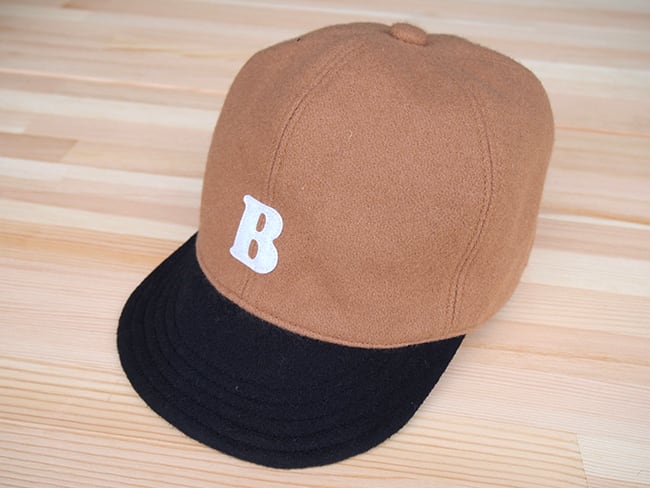 ウール ベースボールキャップ 60㎝ "WOOL BASE BALL CAP"(BEIGE "B" 60)
