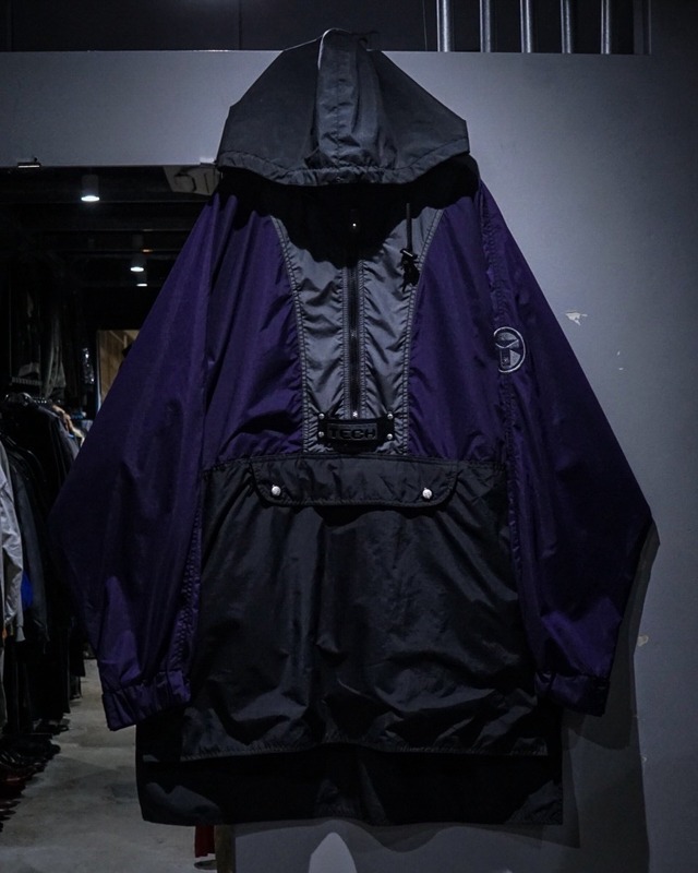 【add (C) vintage】“Ocean Pacific Tech” Color Switching Vintage Anorak Parka