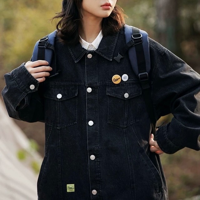 オーバーサイズデニムジャケット　J0237