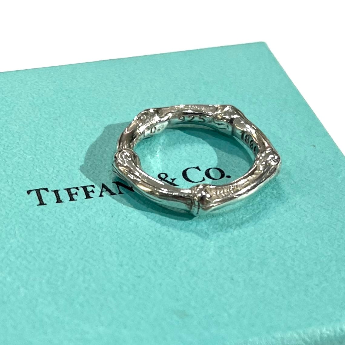 TIFFANY&CO.】【15-16】2930 TIFFANY &CO バンブーリング シルバー925