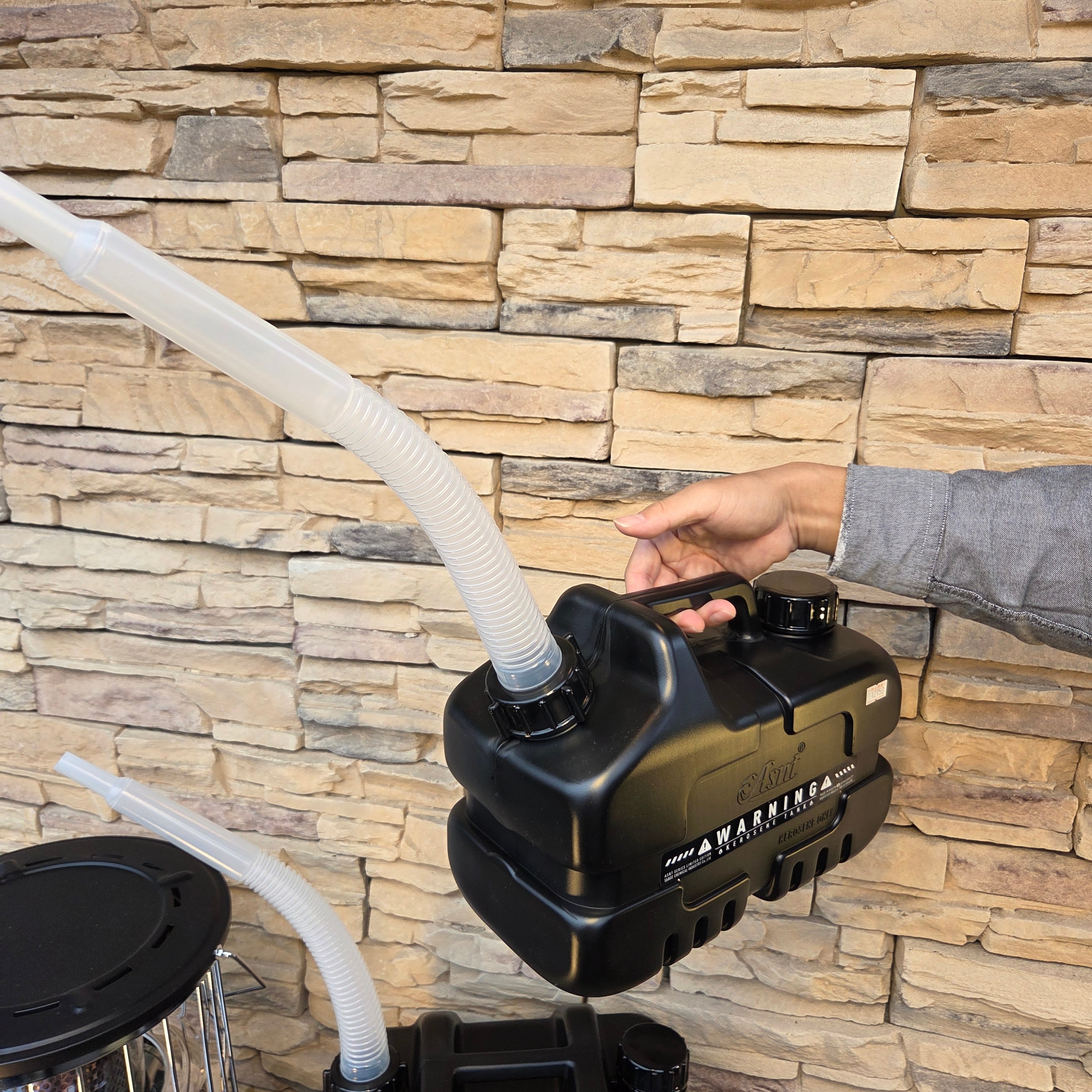 タンゲ化学工業】ASNT KEROSENECAN 2025年【5L/10L】カラー：ブラック