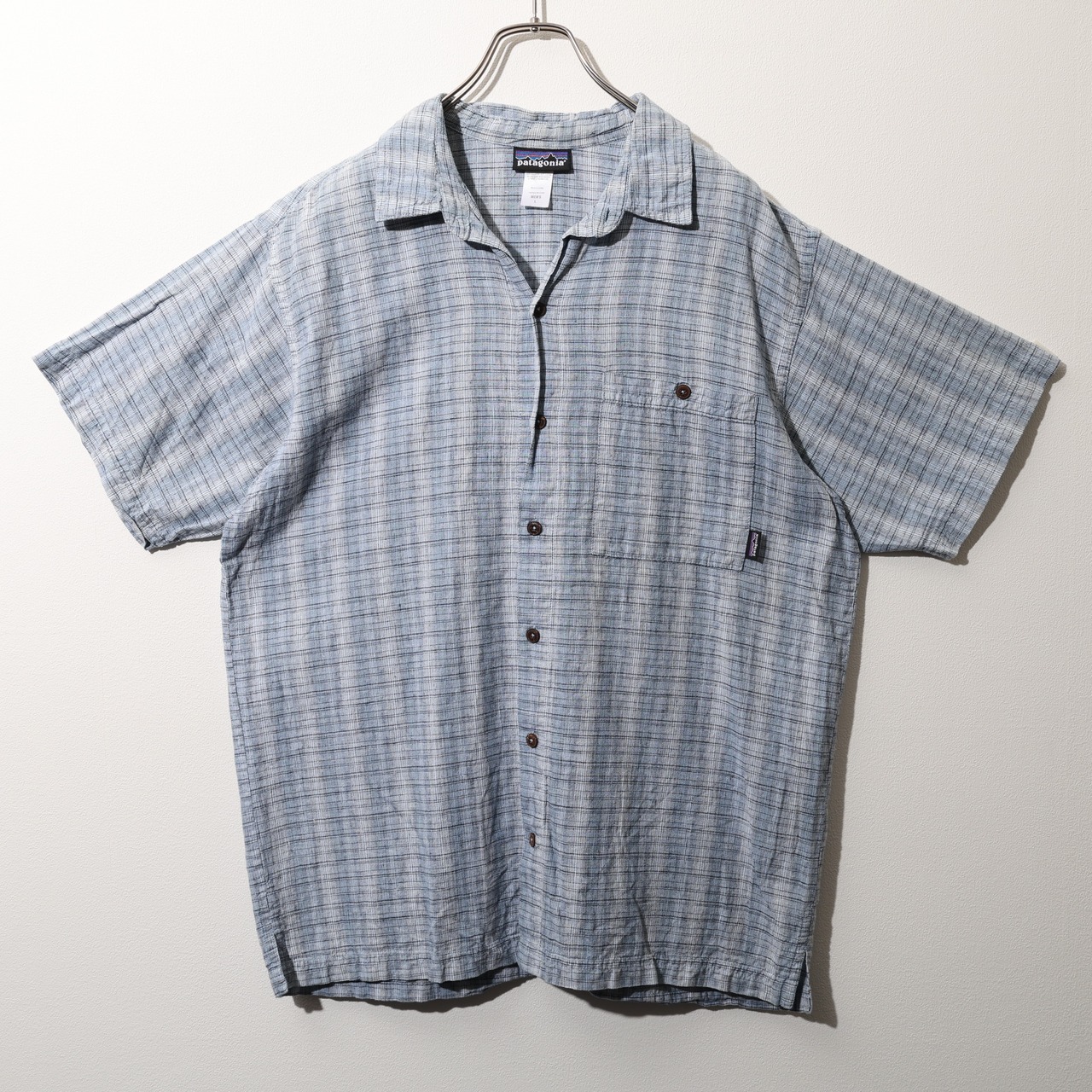 美品 L 10年 Hemp Shirt Patagonia ヘンプシャツ パタゴニア