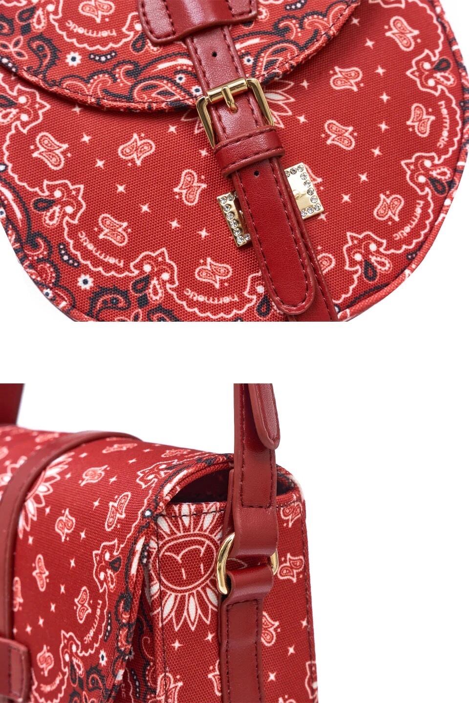 HERMETIC】RED / NEW PAISLEY STRAP BAG【ヘルメティック/アクセサリー