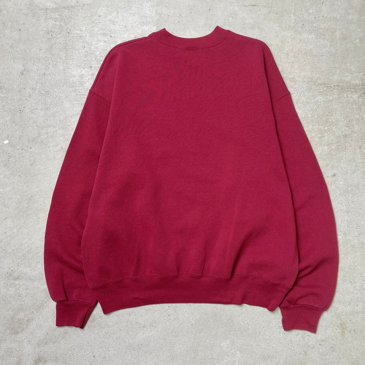 90年代 Hanes ヘインズ スウェットシャツ 企業ロゴ 胸ロゴ 刺繍 メンズ 