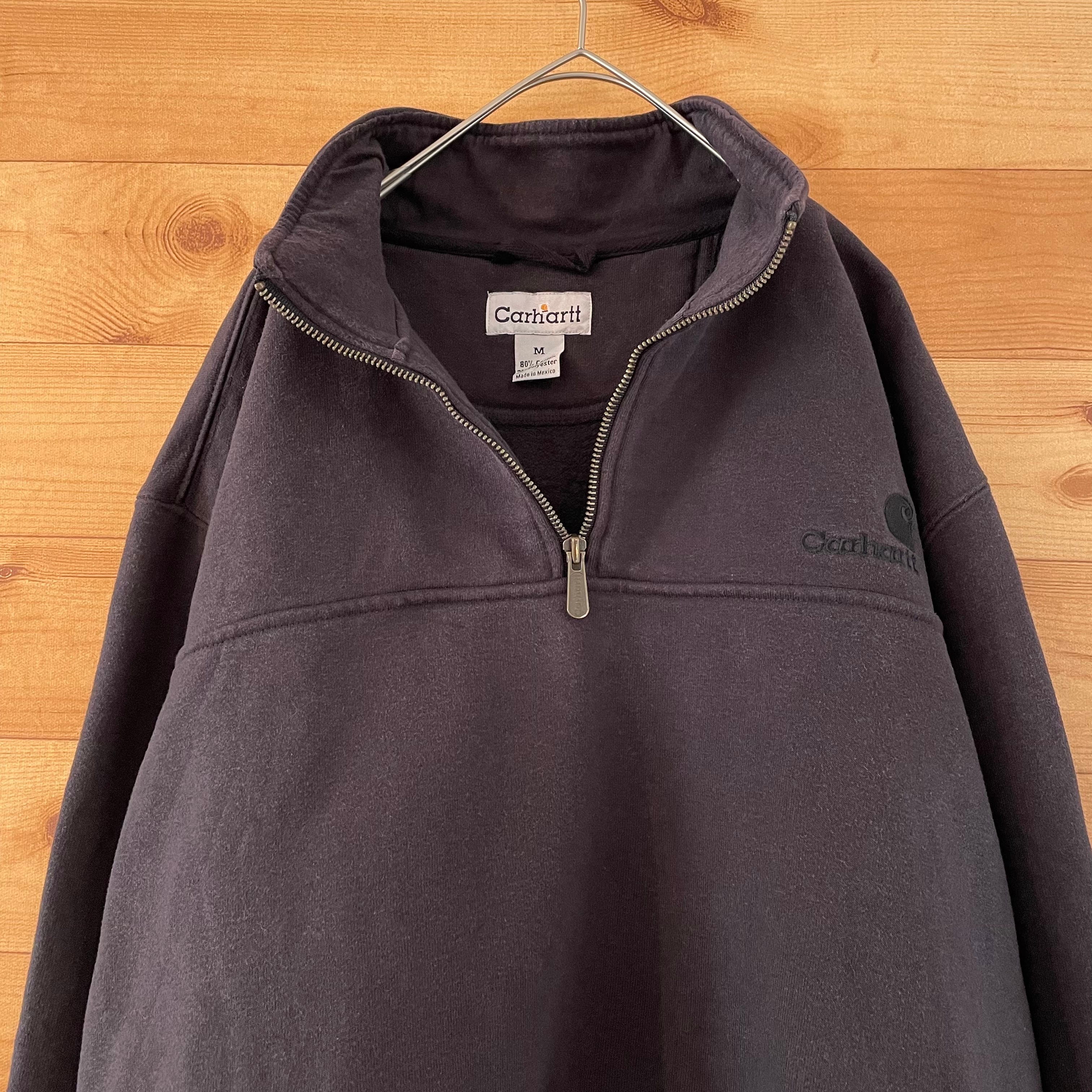 Carhartt ハーフジップ スウェット