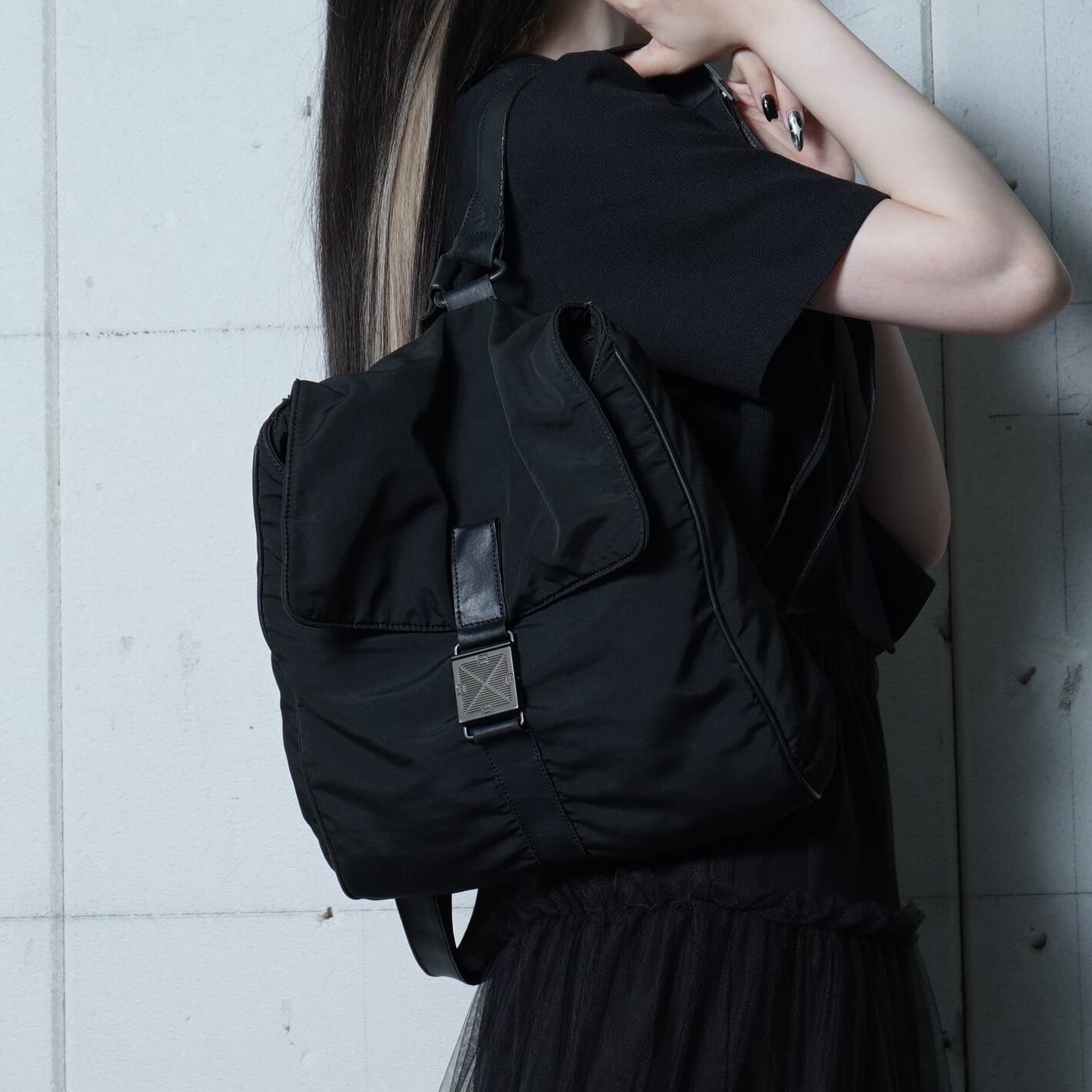 BOTTEGA VENETA パーティーバッグ　ナイロン BOTTEGA VENETA（ボッテガ・ヴェネタ） NYLON TOTE BAG ナイロントート