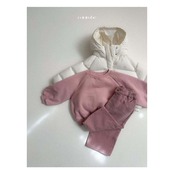 【取寄】minirobe ロゴ入りロングパディング｜冬服｜韓国子供服
