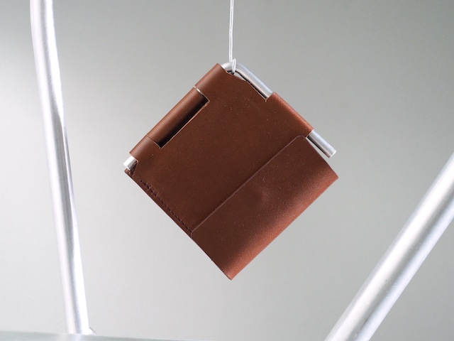 【最後の1点】macromauro  AL FOLDED WALLET  BROWN