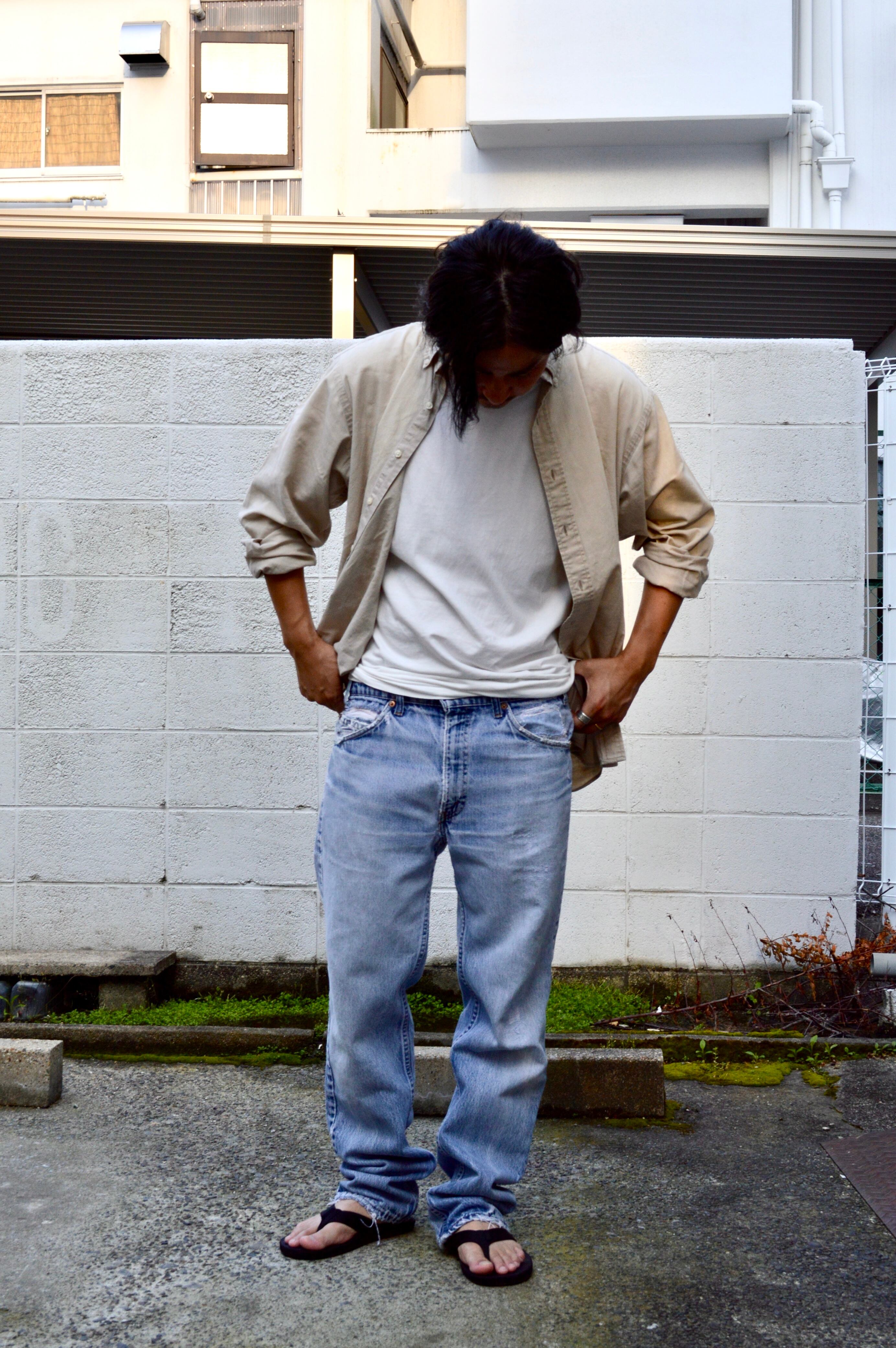 Levi's 505 Orange tab 70s-80s Made in USA relax straight 1980年代
