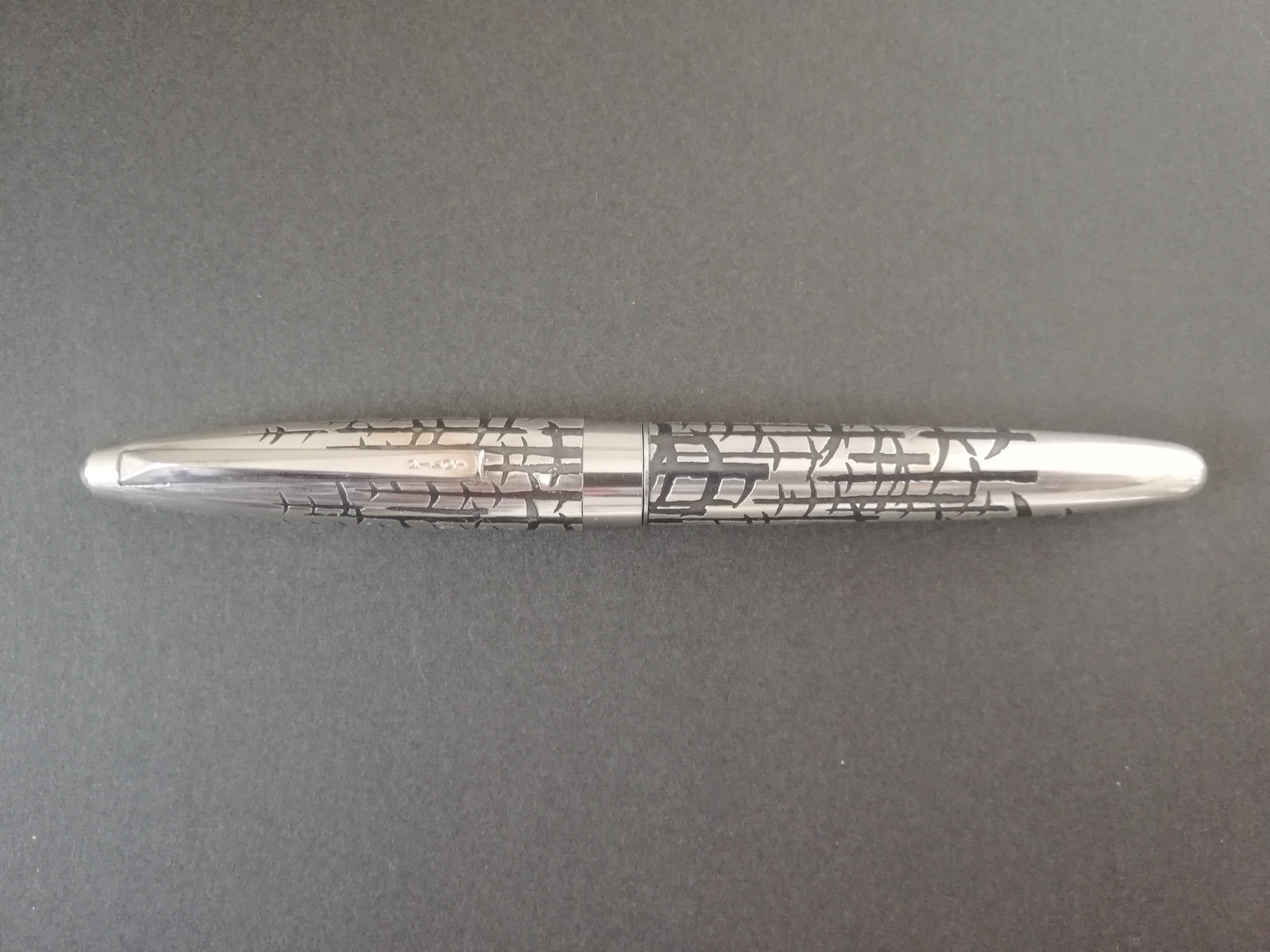 1970 パイロット シルバーン 冬木立 PILOT Silvern （細字） 18K 01871