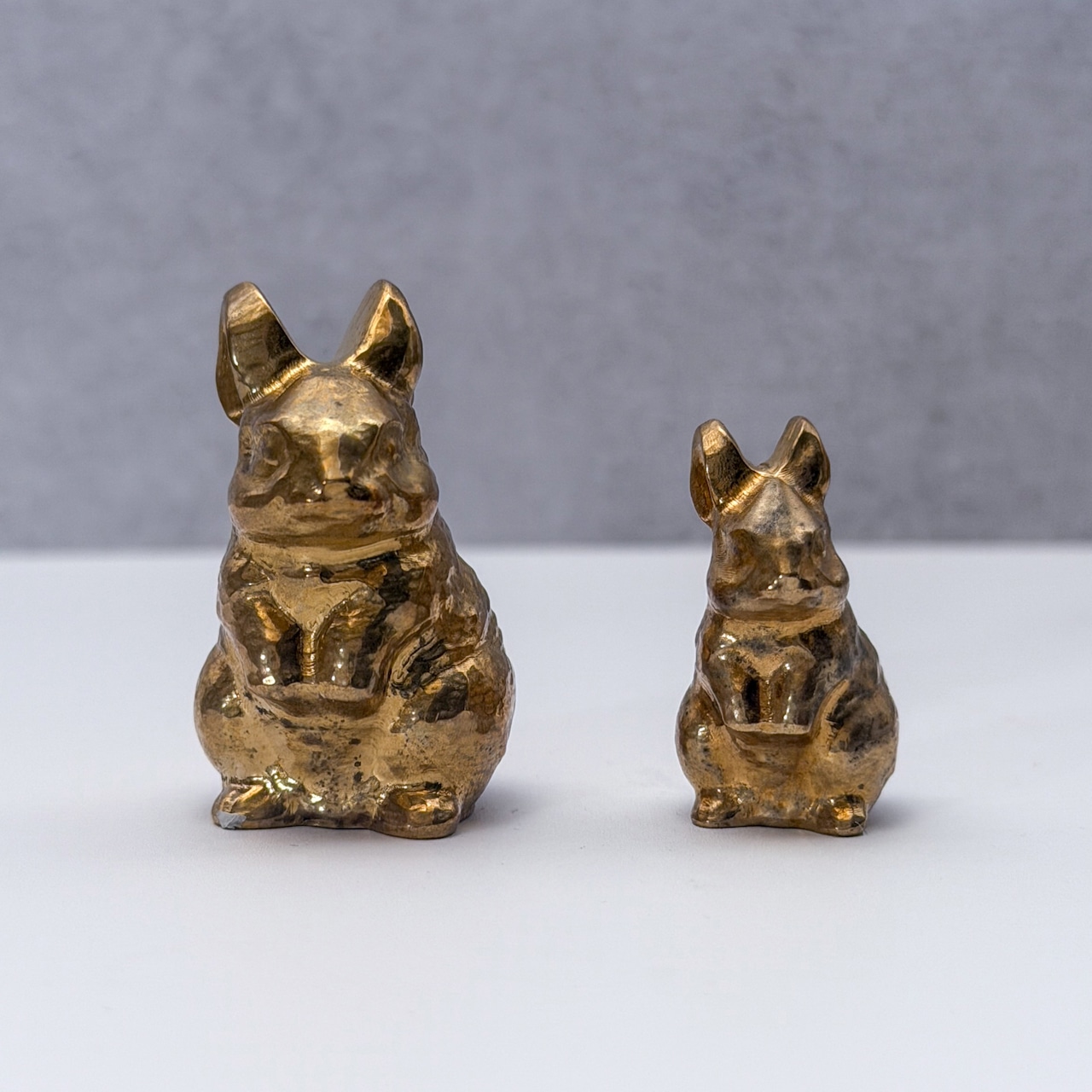 パイライト うさぎの親子 * Pyrite * 天然石