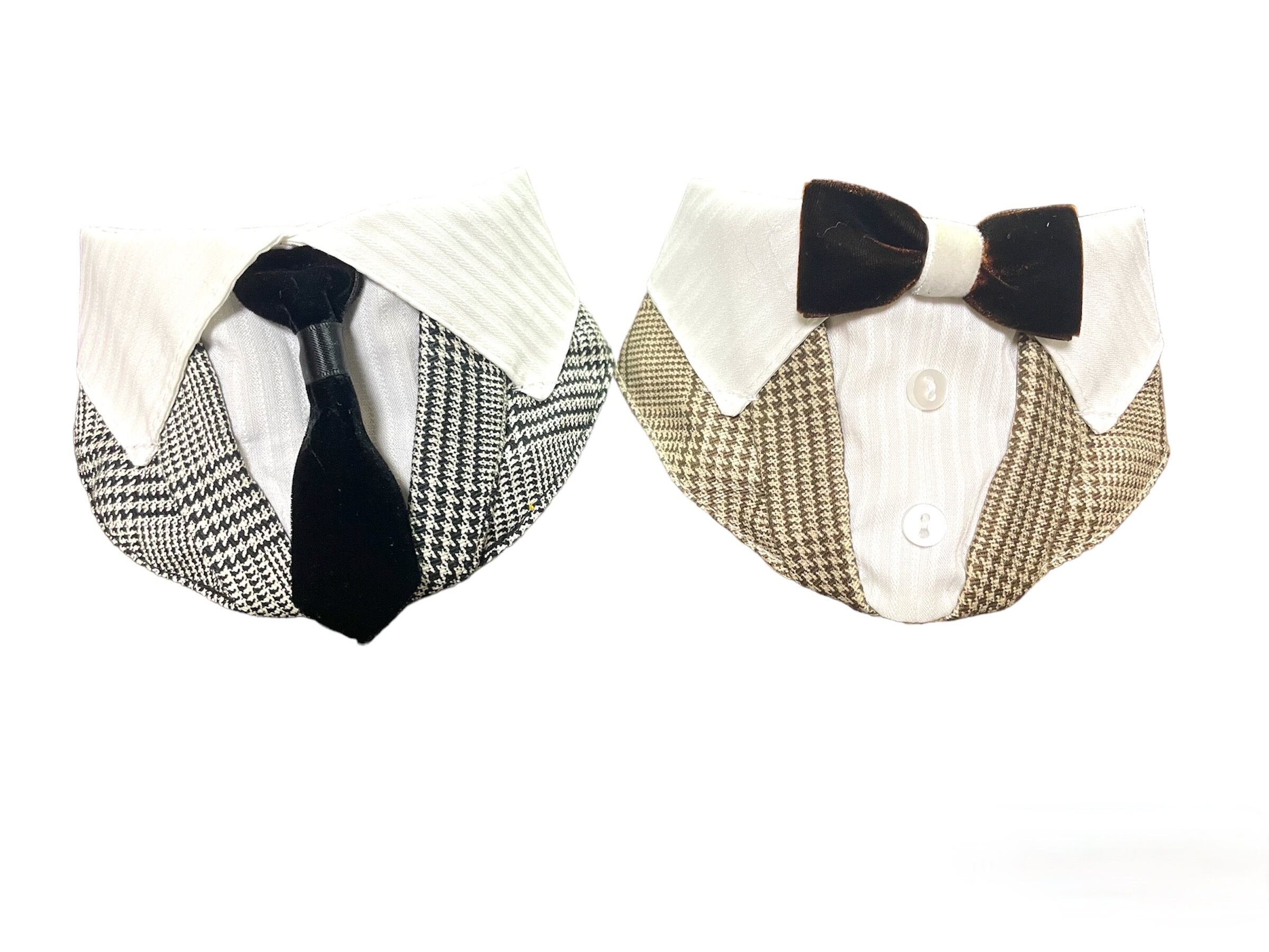 グレンチェック/black/brown