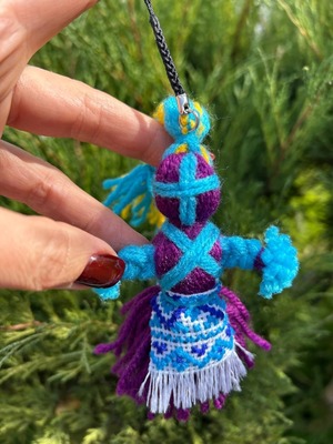 UA.Designerオリジナル手作りモタンカ　小　（ウクライナの御守り）