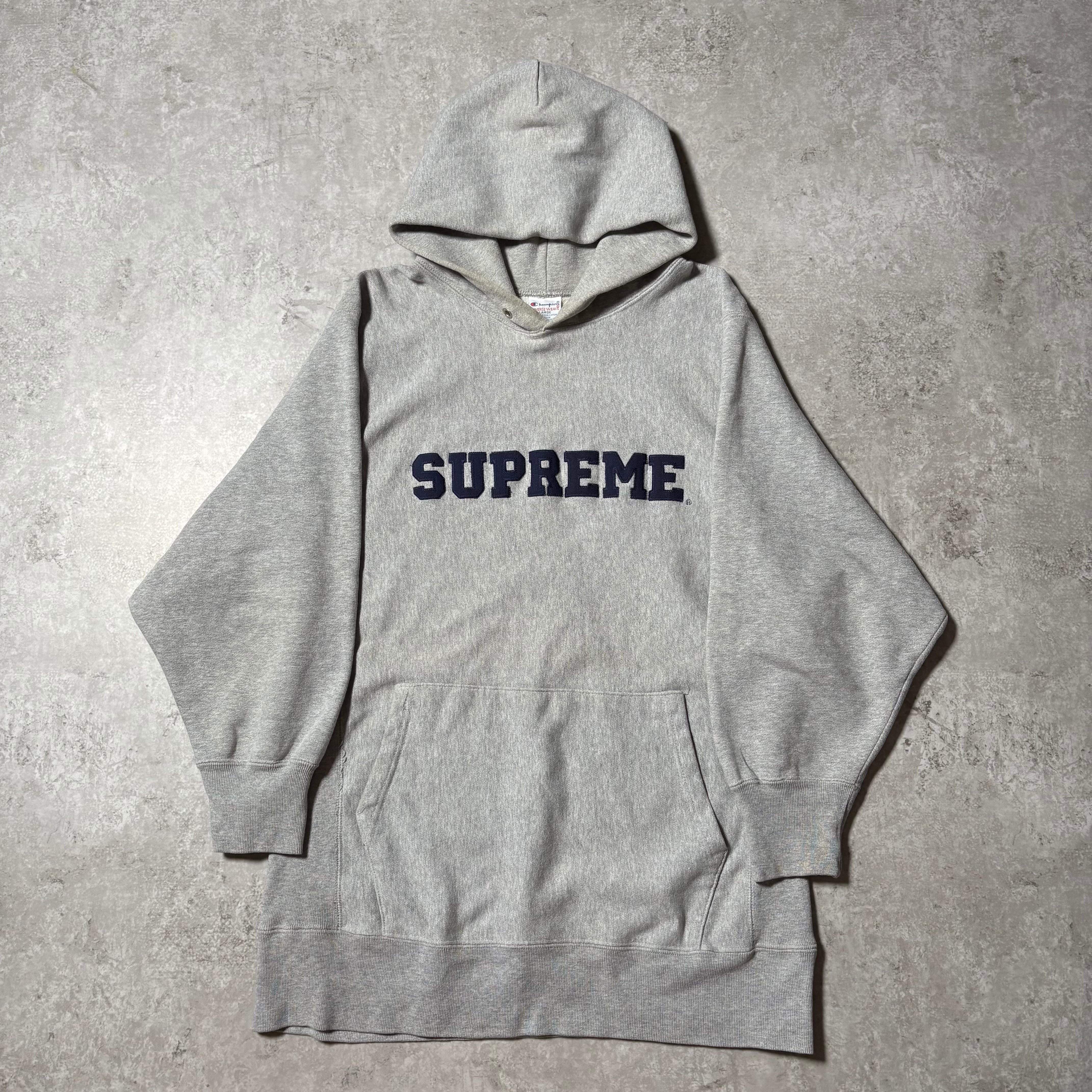 1990s "SUPREME" Reverse Weave Hoodie "Champion Body"