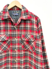 60s PENDLETON WOOL SHIRT Size M