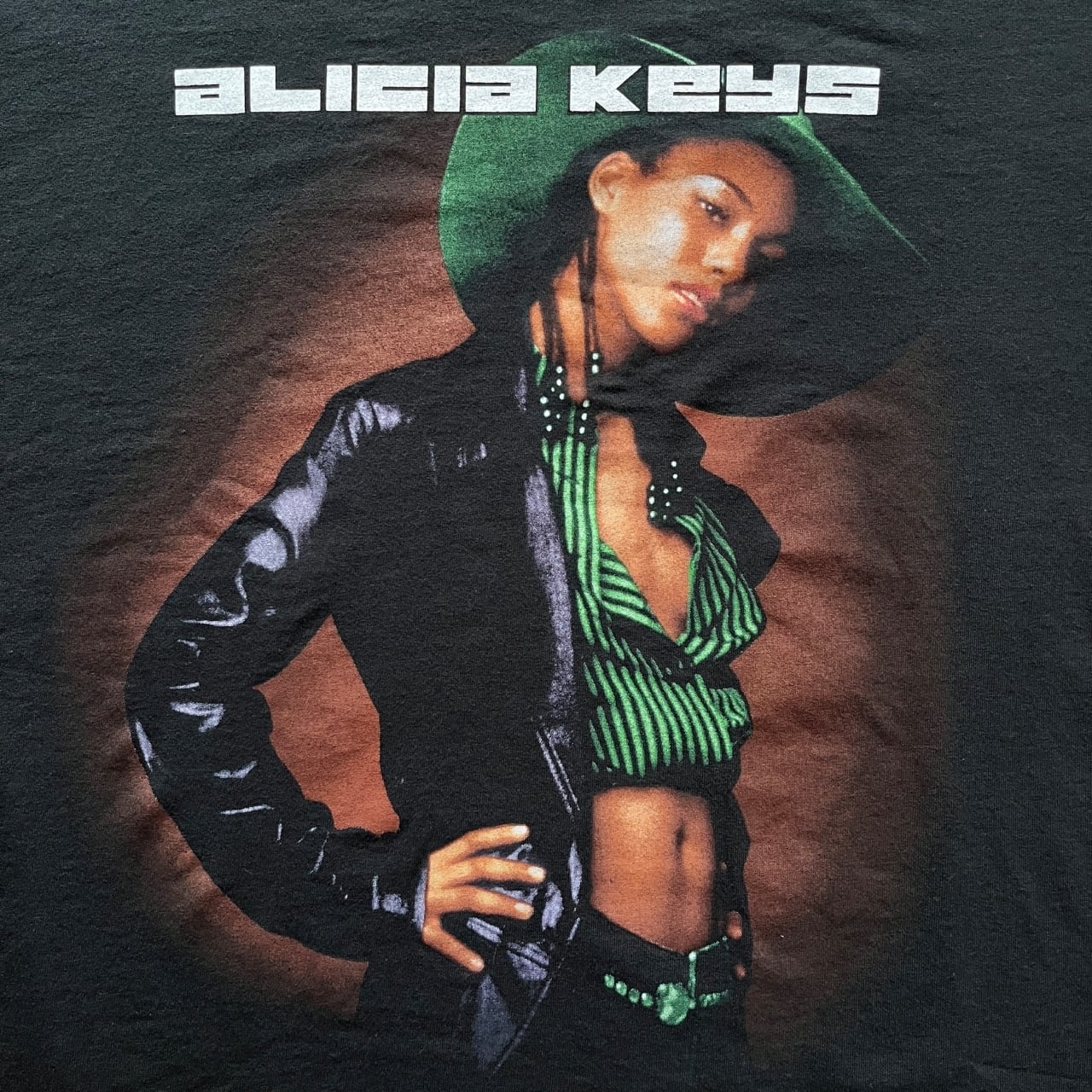 Alicia Keys 2002 Songs In A Minor Tour Rap Tee | Vintage High Line