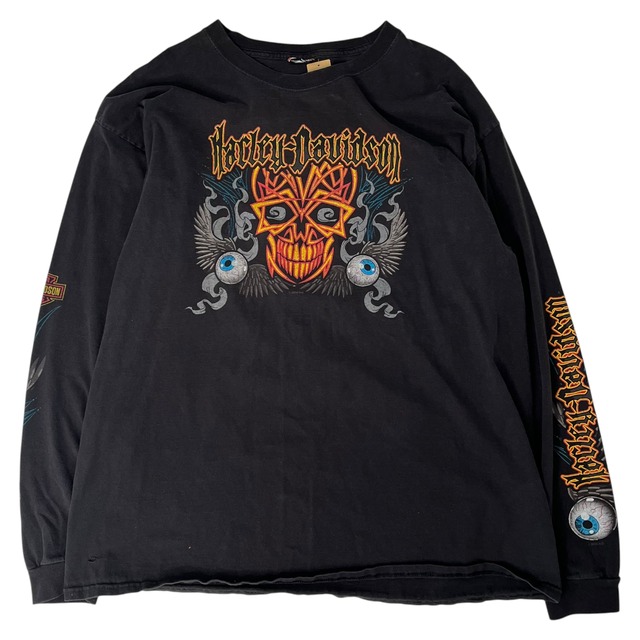 【00's】HARLEY DAVIDSON    ロングTシャツ　L