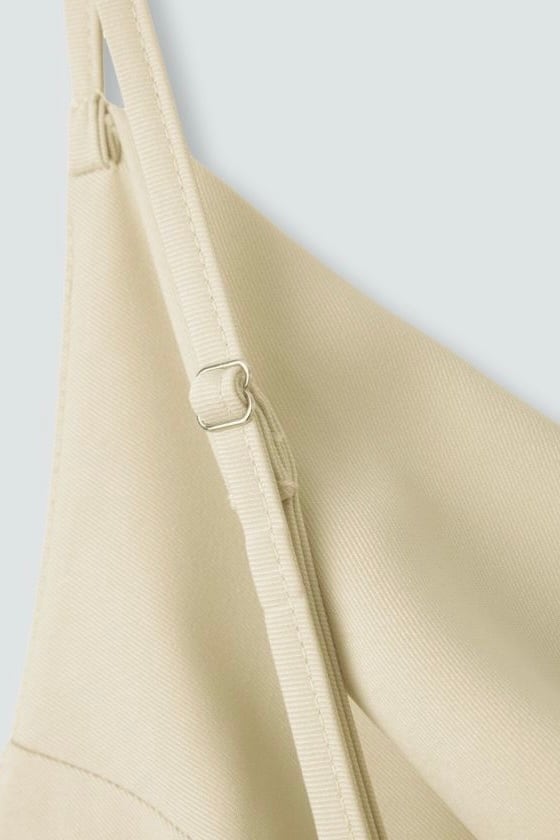 KINO THE KEI asymmetry drape cami dress アシンメトリー ドレープ