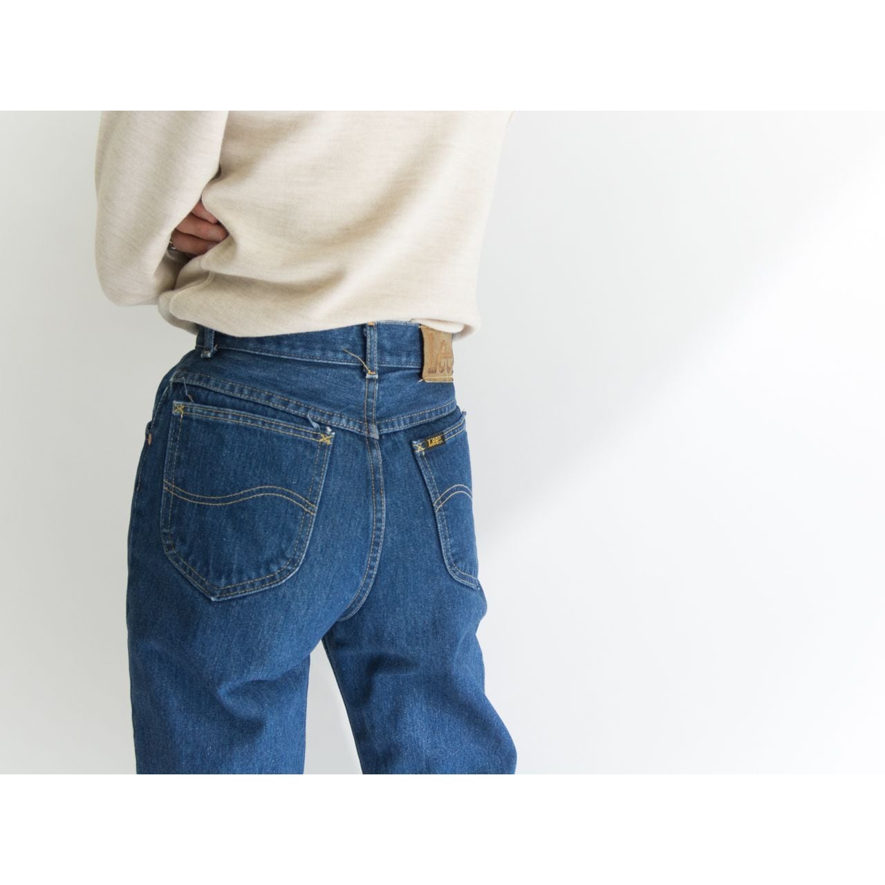 【Lee RIDERS】Made in U.S.A. 70-80's straight denim（リーライダース アメリカ製ストレートデニム ジーンズ）2b