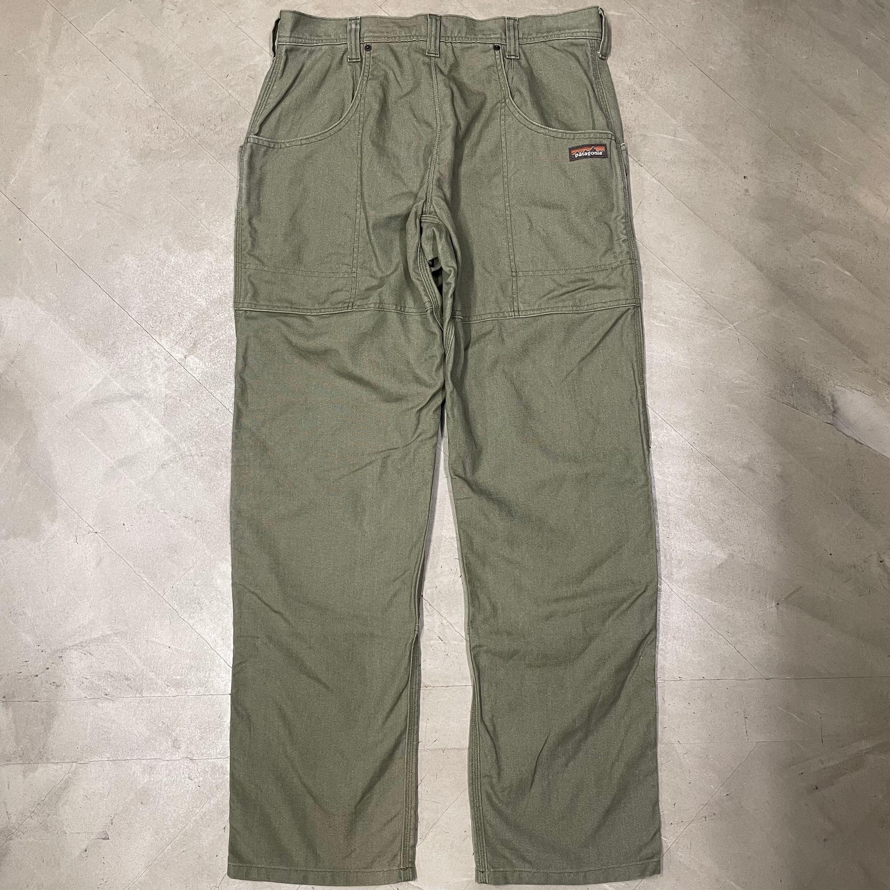 Patagonia ヘンプキャンバスダブルニー ワークパンツ パタゴニア
