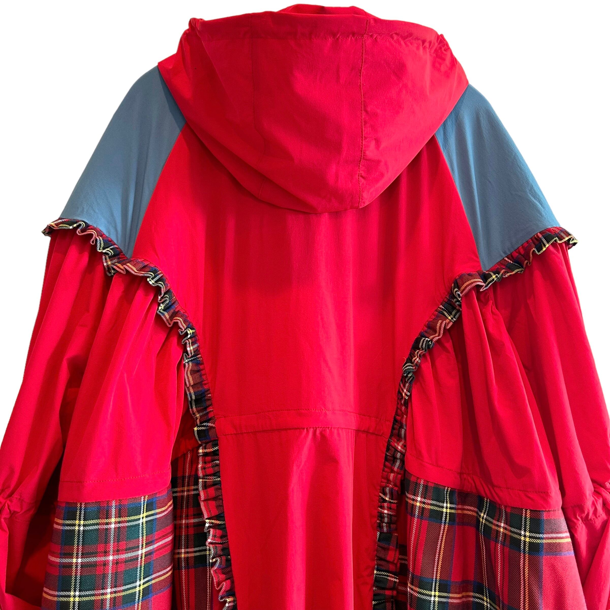 ナイロンフーディーワンピース RED | HEIHEI