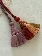 輸入デザインタッセル フランス キータッセル ７.５cm カルトナージュ スツール インテリアタッセル