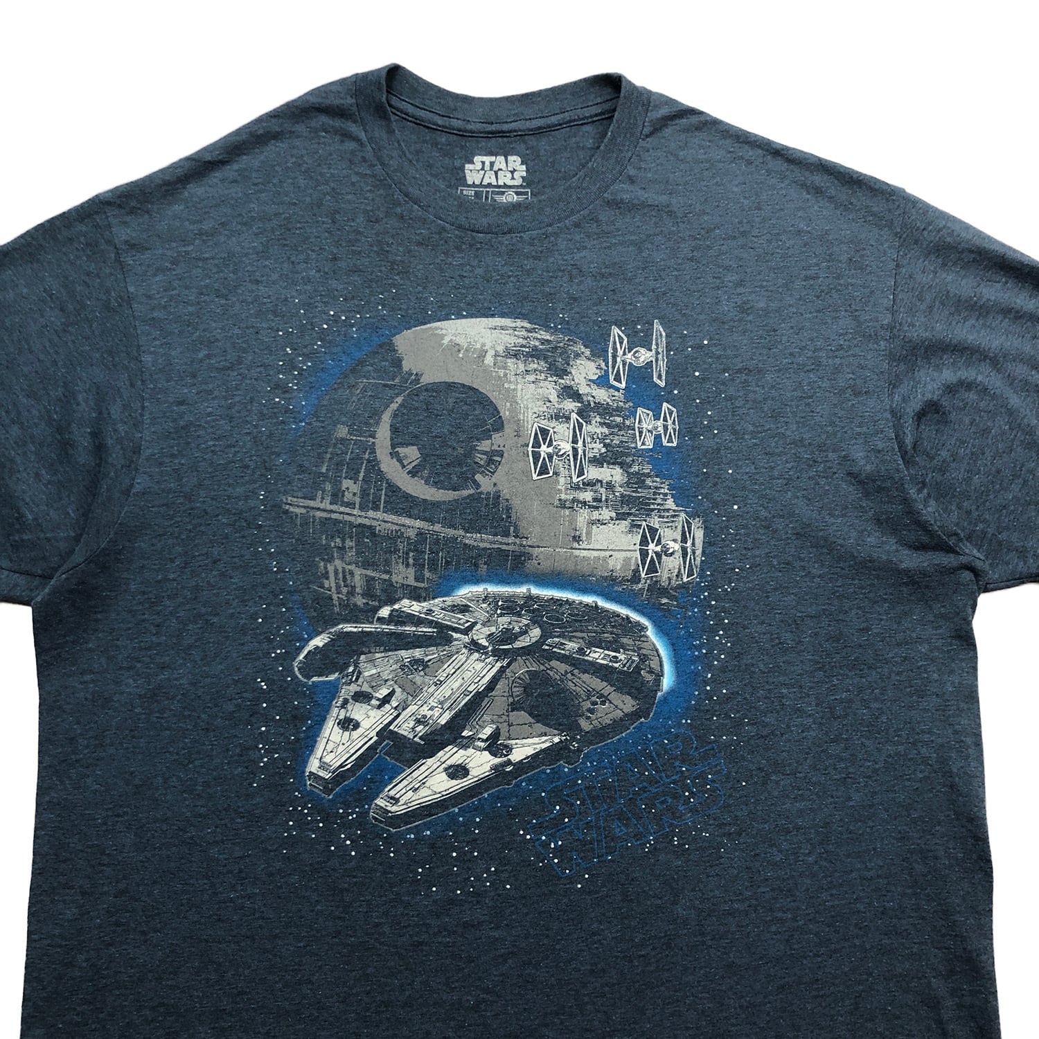 STAR WARS#EPISODE4#タイファイター デススターTシャツ-