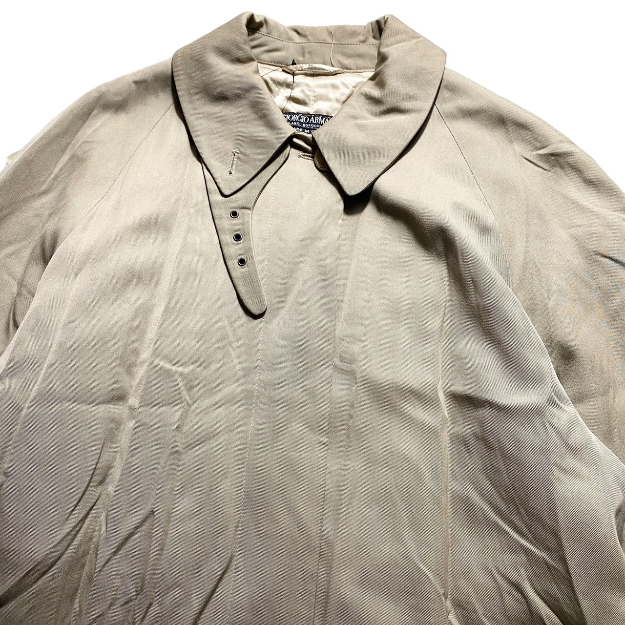 vintage GIORGIO ARMANI belted balmacaan coat