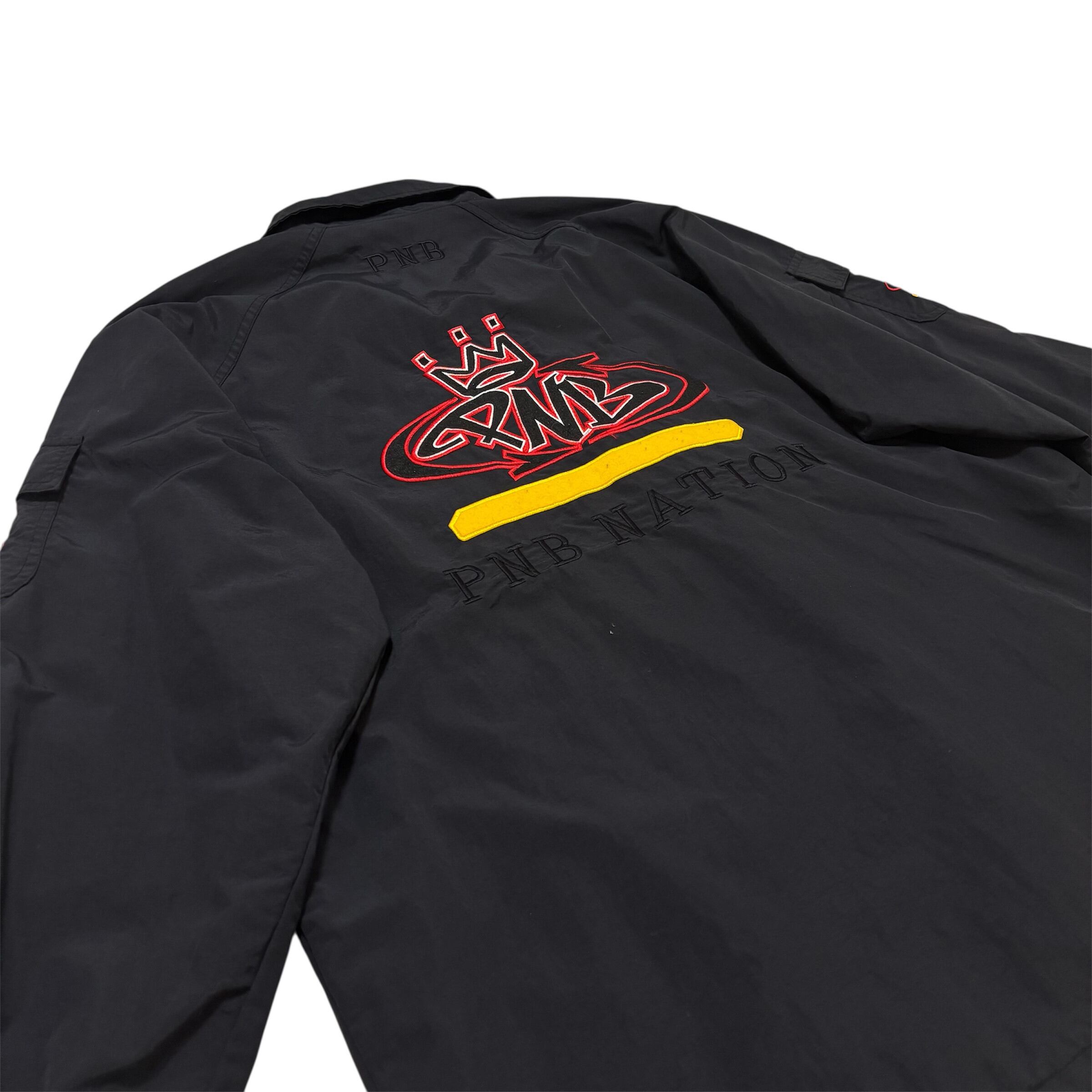 90s PNB NATION ナイロン セットアップ HIPHOP B-BOY PNB NATION 