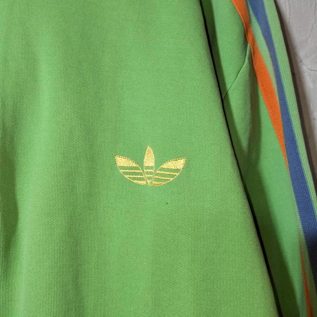 adidas 70s vintage トラックジャケット アディダス ジャージ グリーン