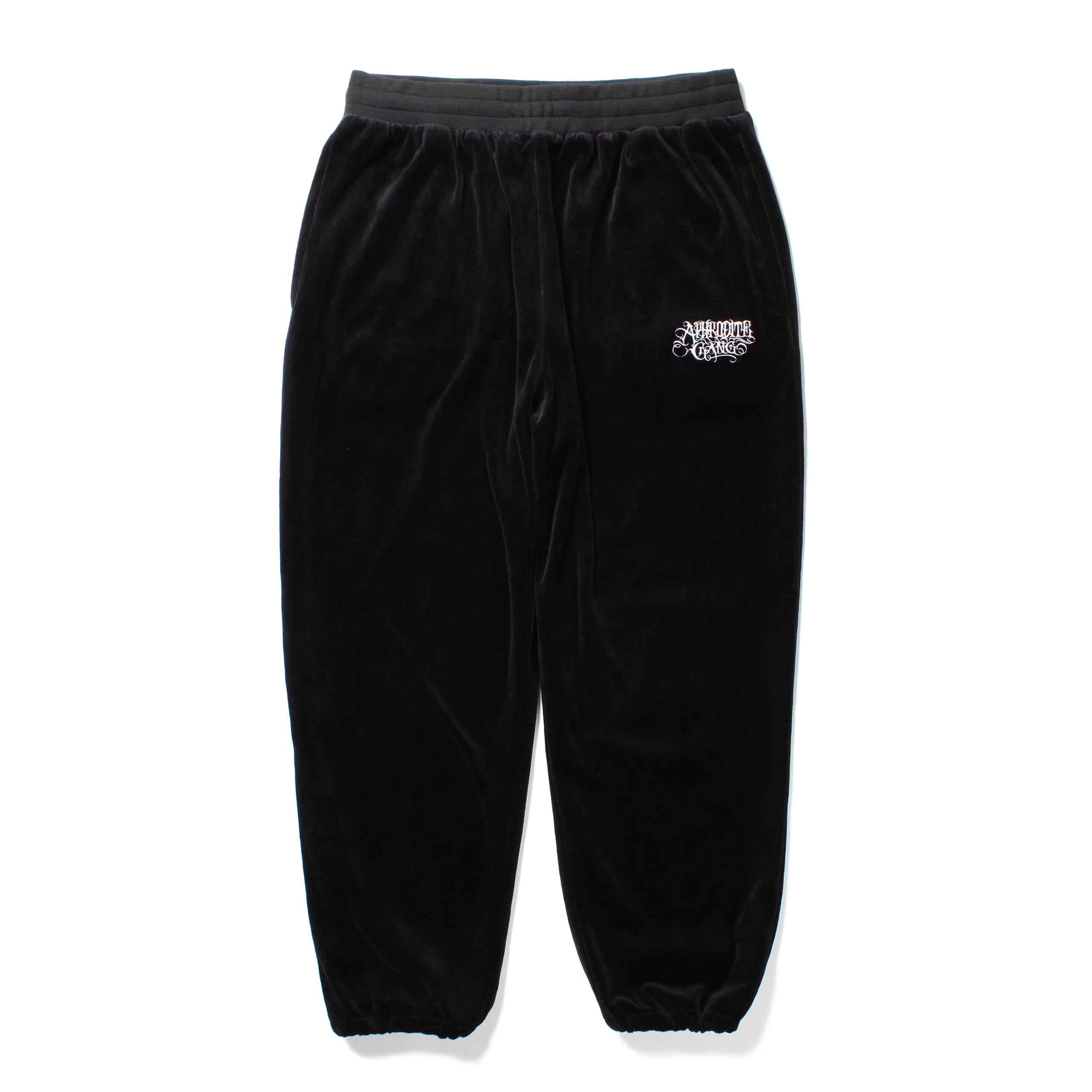 supreme × LACOSTE velour pants グリーン　S