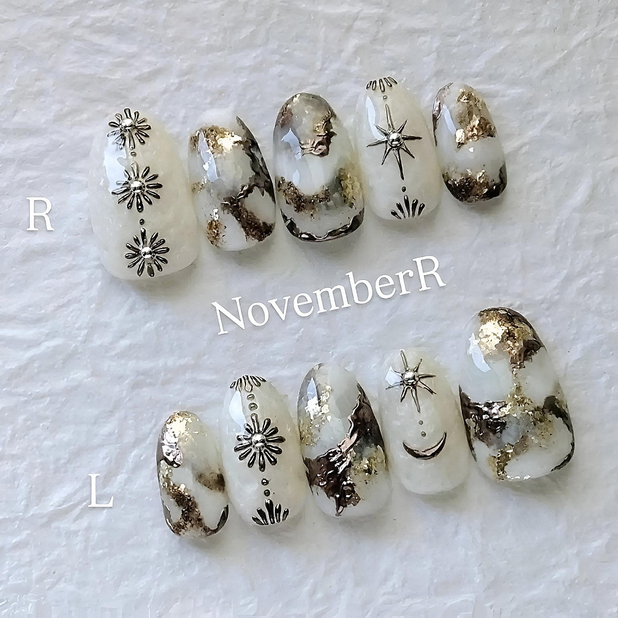 LA858☆ニュアンスネイルチップ | NovemberR 〰️ネイルチップ販売〰️