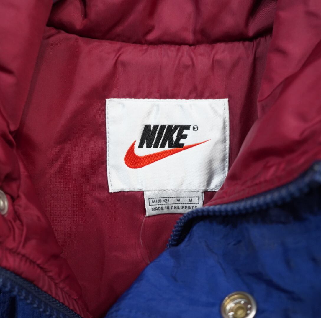 90s nike 中綿ベスト キッズM(メンズM程度) ナイキ | 古着屋youth vintage