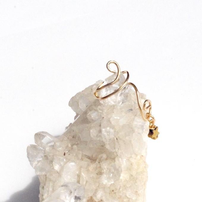 【Sale】一点物✦⋆.·星に願いを ⋆.·一番星イヤーカフ⋆.·✦星風さんコラボ