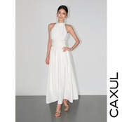 Jersey Halter Maxi Dress