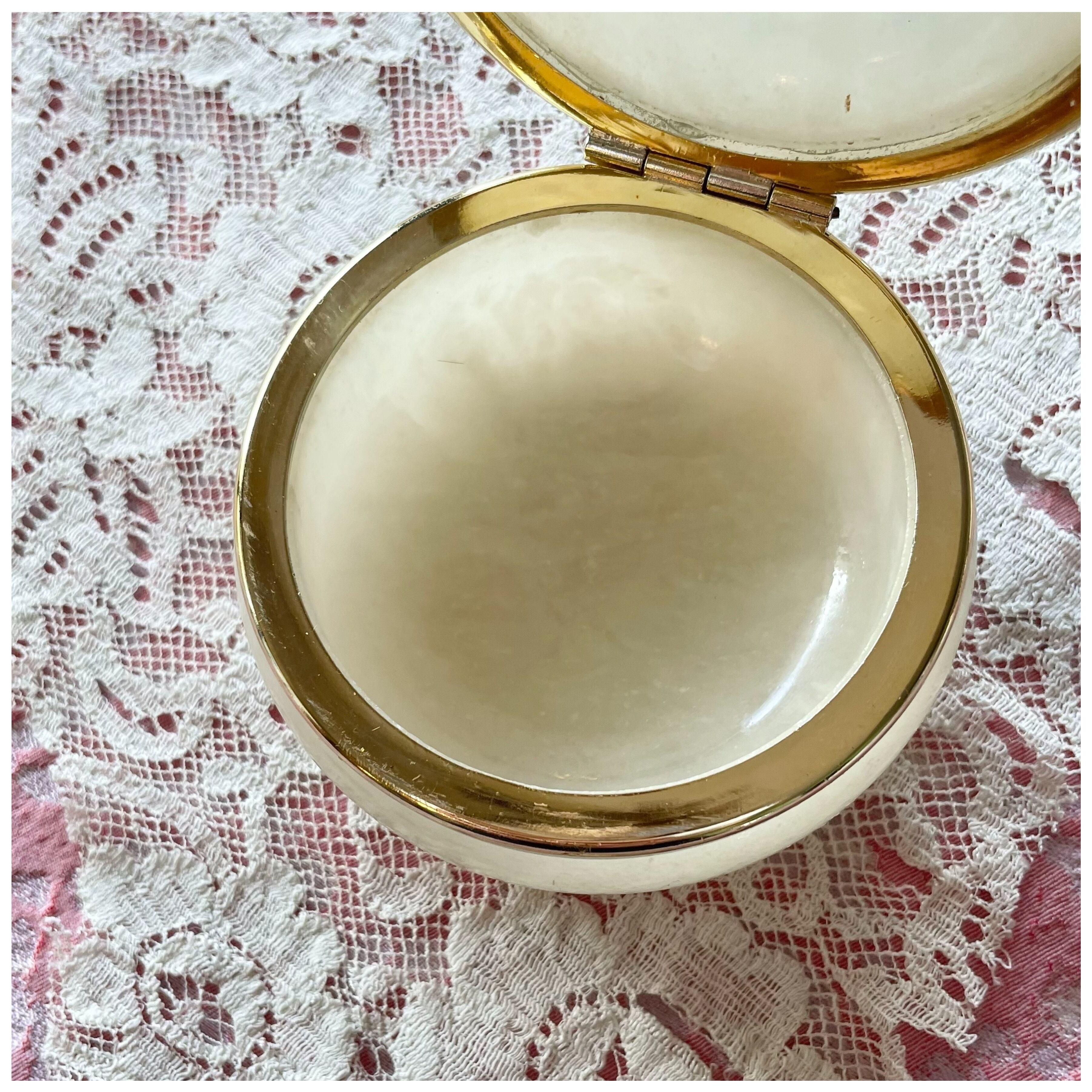 1900年代 フランス製 磁器製ピルボックス フランスリモージュ製