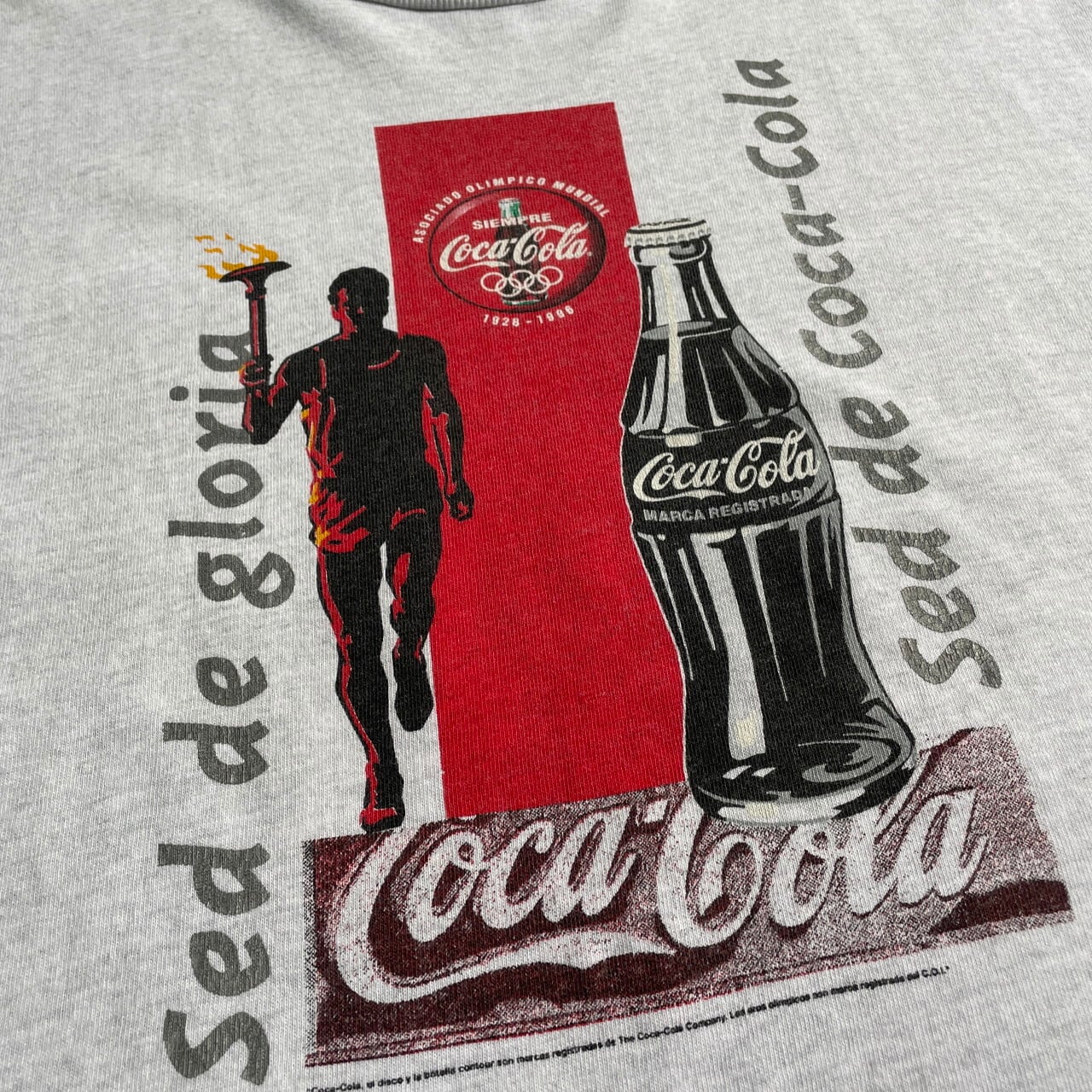 メキシコ製 Coca Cola コカコーラ ビッグロゴ Tシャツ プリント