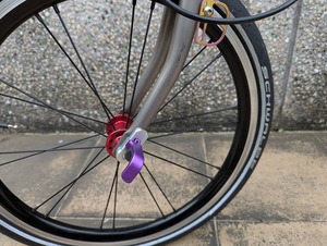 H&H Adjustable Front Hook [silver base]