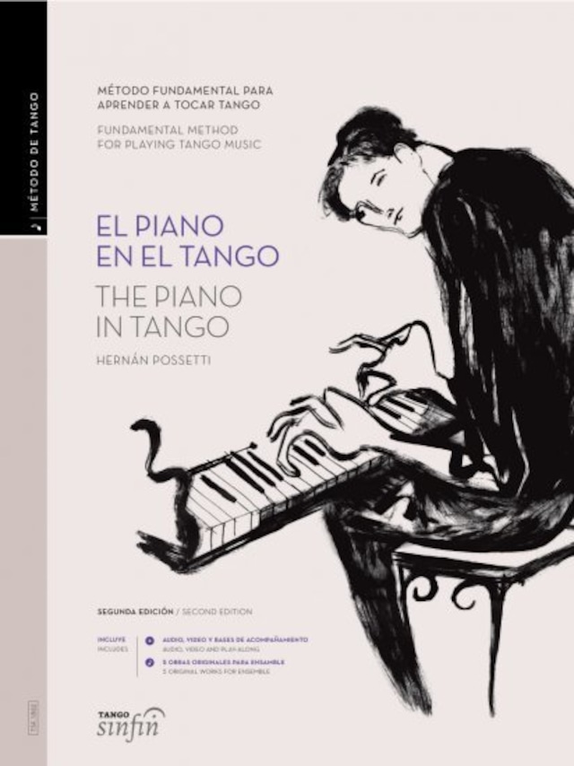 メトド・デ・タンゴ『エル・ピアノ・エン・エル・タンゴ』｜METODO DE TANGO『EL PIANO EN EL TANGO』（TSF-1802）