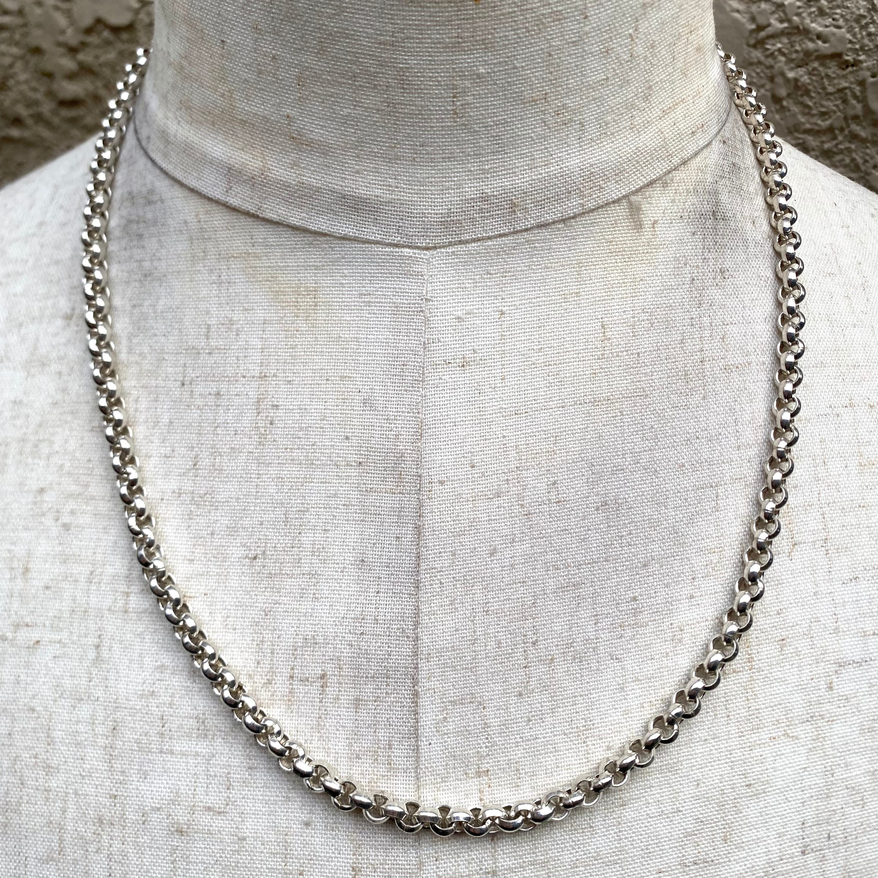 SILVER925 ESCARGOT CHAIN NECKLACE/シルバー/ネックレス SILVER925 ESCARGOT CHAIN NECKLACE/シルバー/ネックレス