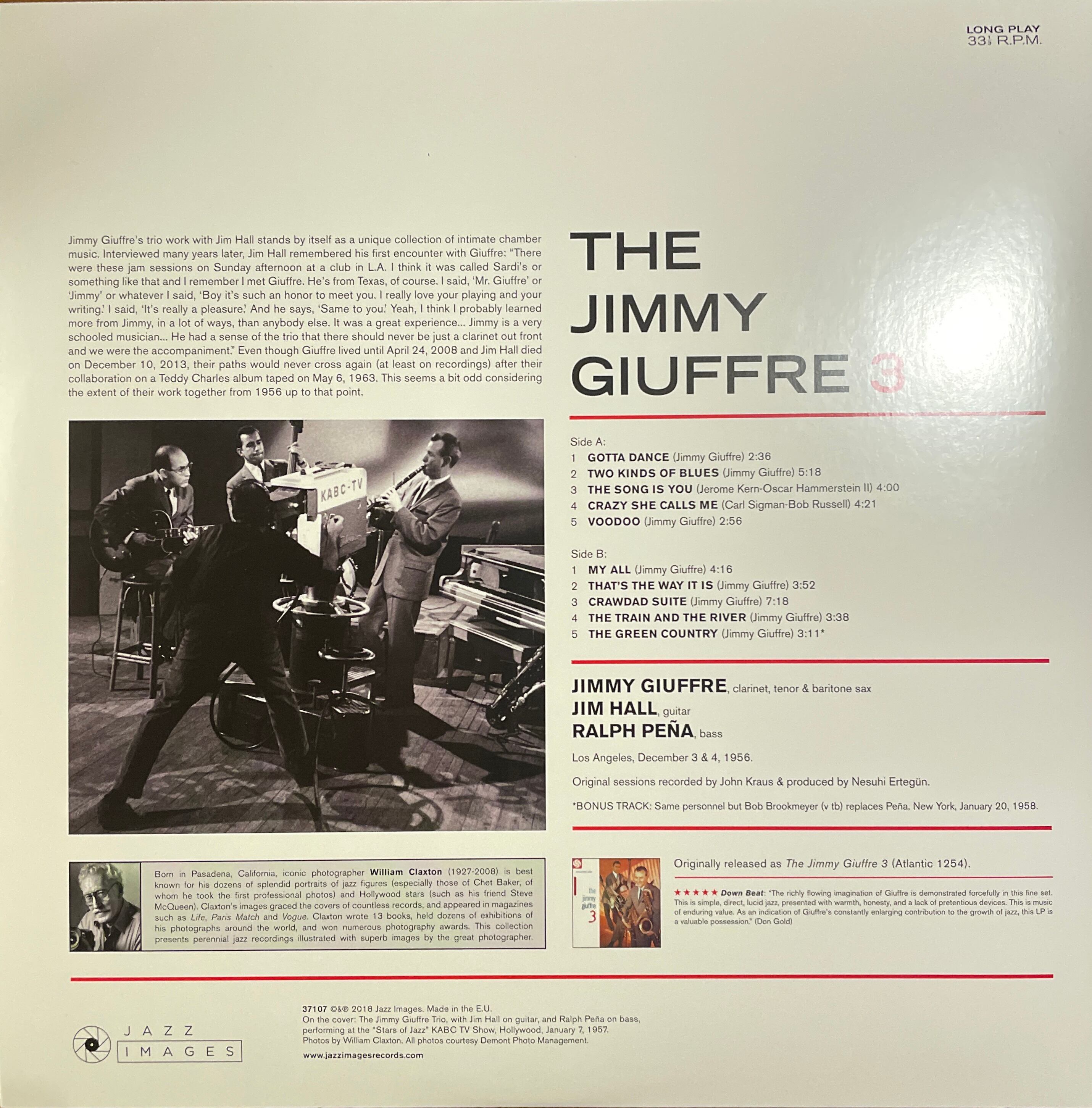 The Jimmy Giuffre 3 【USED Vinyl】 | THEE COFFEE