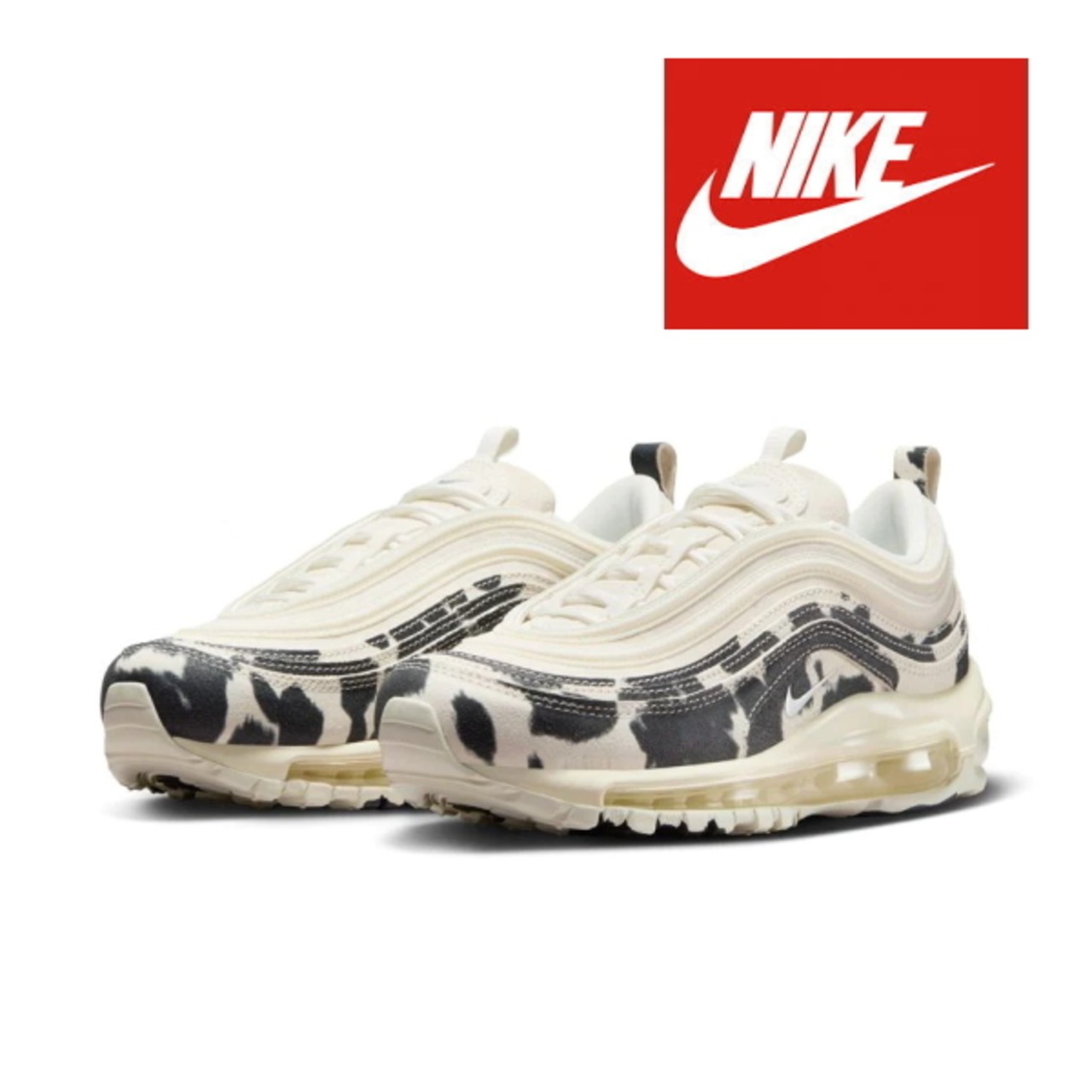 NIKE Wmns Air Max 97 Sail/Chrome/Black ナイキ ウィメンズ エア  