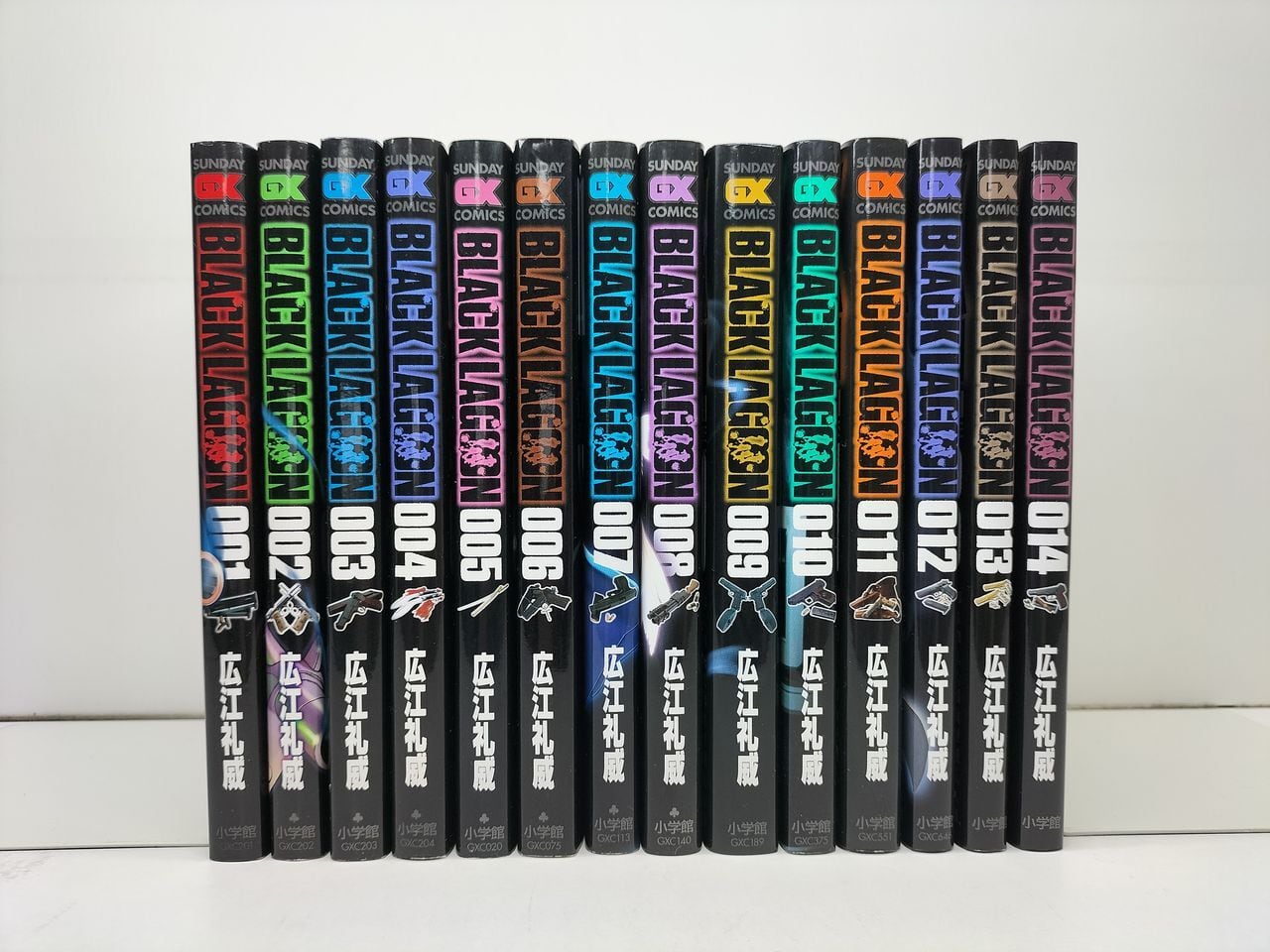 ブラックラグーン 広江礼威 [1-14巻 コミックセット/未完結] BLACK