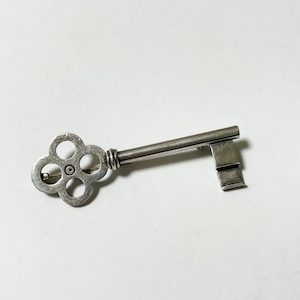 Vintage 925 Silver Key Brooch / Pendant Top Made In Mexico