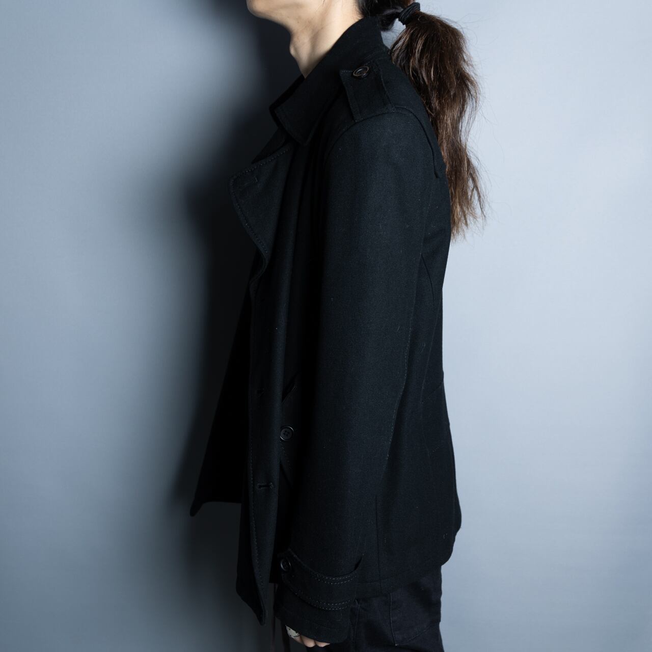 vivian westwood トレンチコート Vivienne Westwood】ウールコットン ハーフギミックトレンチ