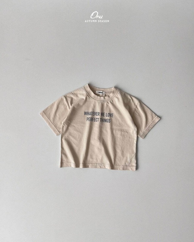 予約⌇ONU / Lettering short sleeve T