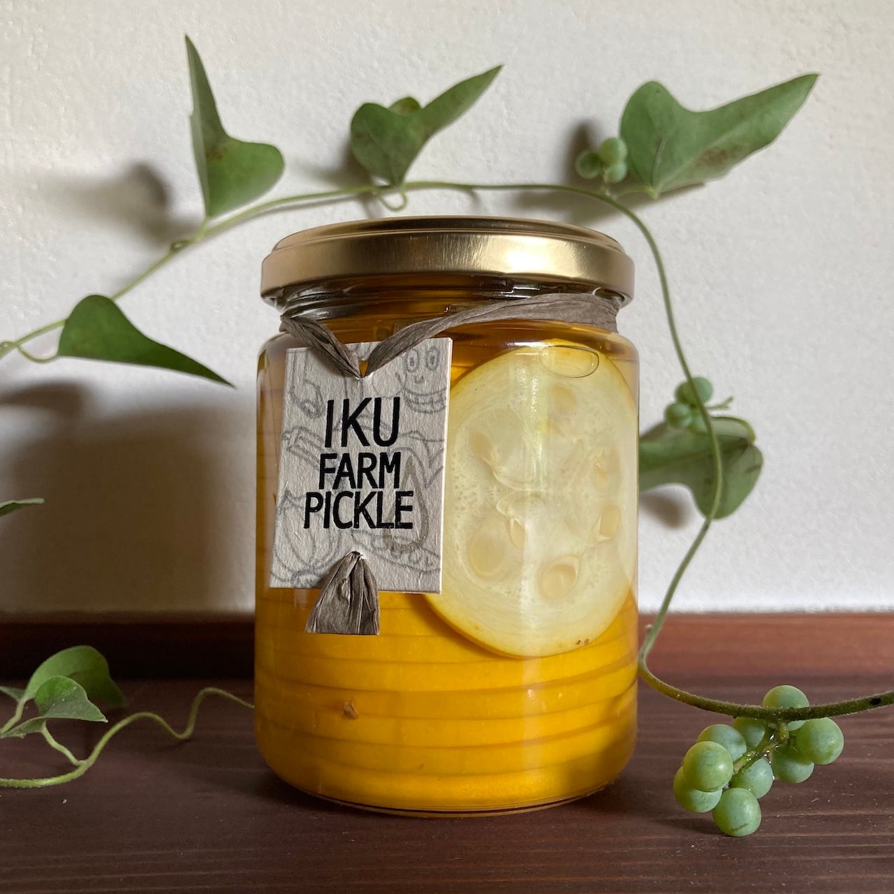 黄ズッキーニのピクルス