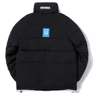 SALE 送料無料【HIPANDA ハイパンダ】メンズ ダウン ブルゾン MEN’S BIG SIZE DOWN BLOUSON / BLUE・BLACK